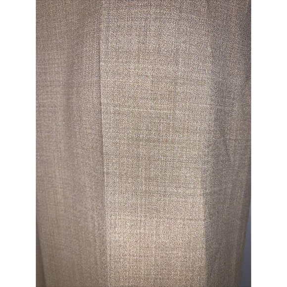 Etcetera~ Classy Lightweight Tan Linen Blend Pants w Button Accents Size 2 ~YaY! - Picture 10 of 12